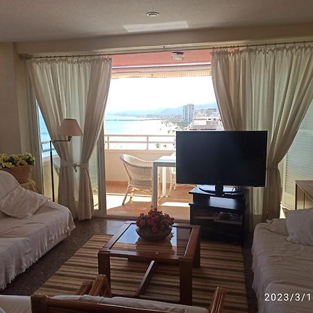 Espectacular Terraza Y Vistas En 1A Linea De Playa Apartamento Cullera Exterior foto