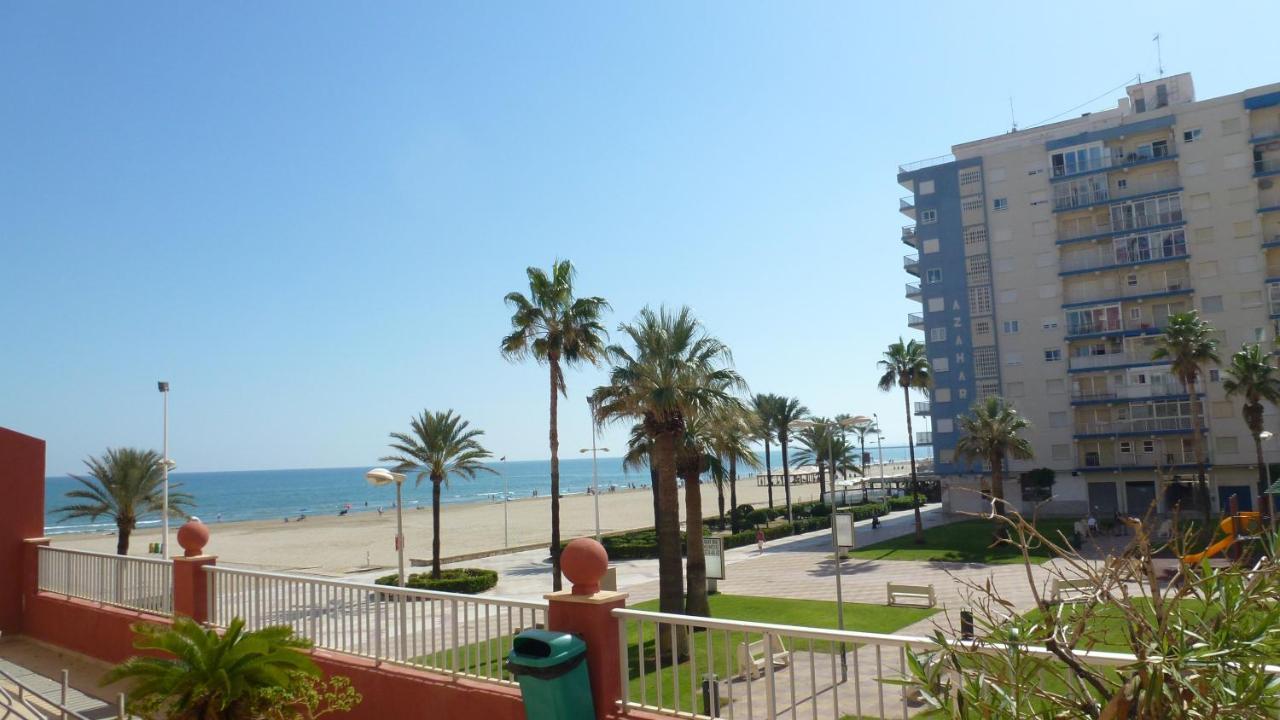 Espectacular Terraza Y Vistas En 1A Linea De Playa Apartamento Cullera Exterior foto